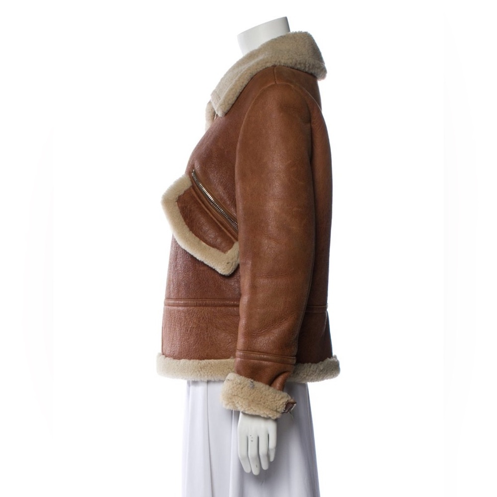 Intuition Paris Eel Skin Jacket Women’s size Medium - Picture 2 of 3